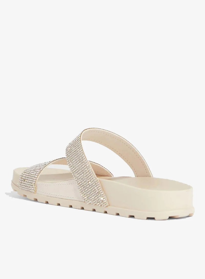 موليكا صنادل مسطحة للنساء - صنادل مسطحة أنيقة ونعال مسطحة مريحة للسيدات