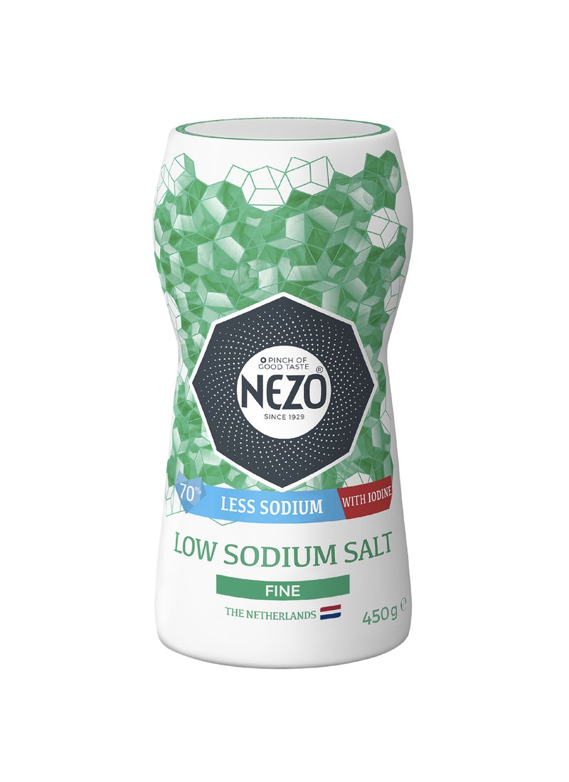Nezo Low Sodium Iodized Salt 450g - Image 1
