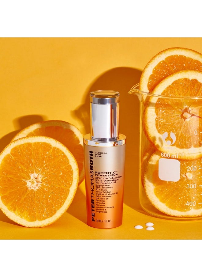 PETER THOMAS ROTH Peter Thomas Roth | Potent-C Power Serum | Brightening Vitamin C Serum for Fine Lines, Wrinkles, Uneven Skin Tone, Texture and Dehydrated Skin  - Image 5