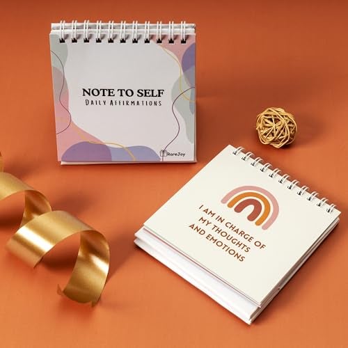 Rarejoy Combo of Daily Affirmation Cards, A Beautiful Mug and a Cute Best Wishesh Greeting Card, Self-Gift, Birthday, Women's Day, Valentine and Farewell, Thoughtful Gift for Men and Women - Image 2