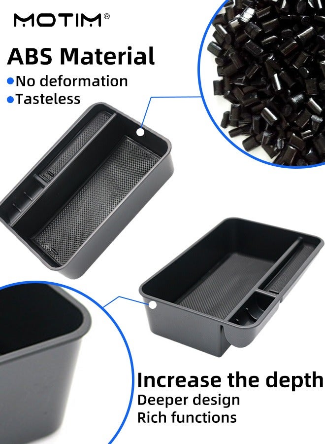 Motim Central Armrest Storage Box, Center Console Organizer Storage Tray for Nissan Patrol Y62/Infiniti QX80 - Image 5