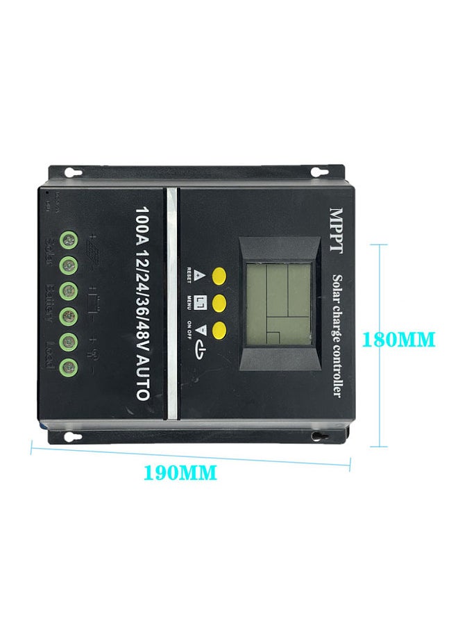 Generic - Voltage Automatic Identification Solar MPPT Controller LCD Display Off-grid System Electrical Power Generating Systems - Image 1