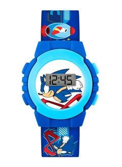 Sonic The Hedgehog Sega Sonic The Hedgehog Blue Digital Boys Watch - SNC4316  - Image 1