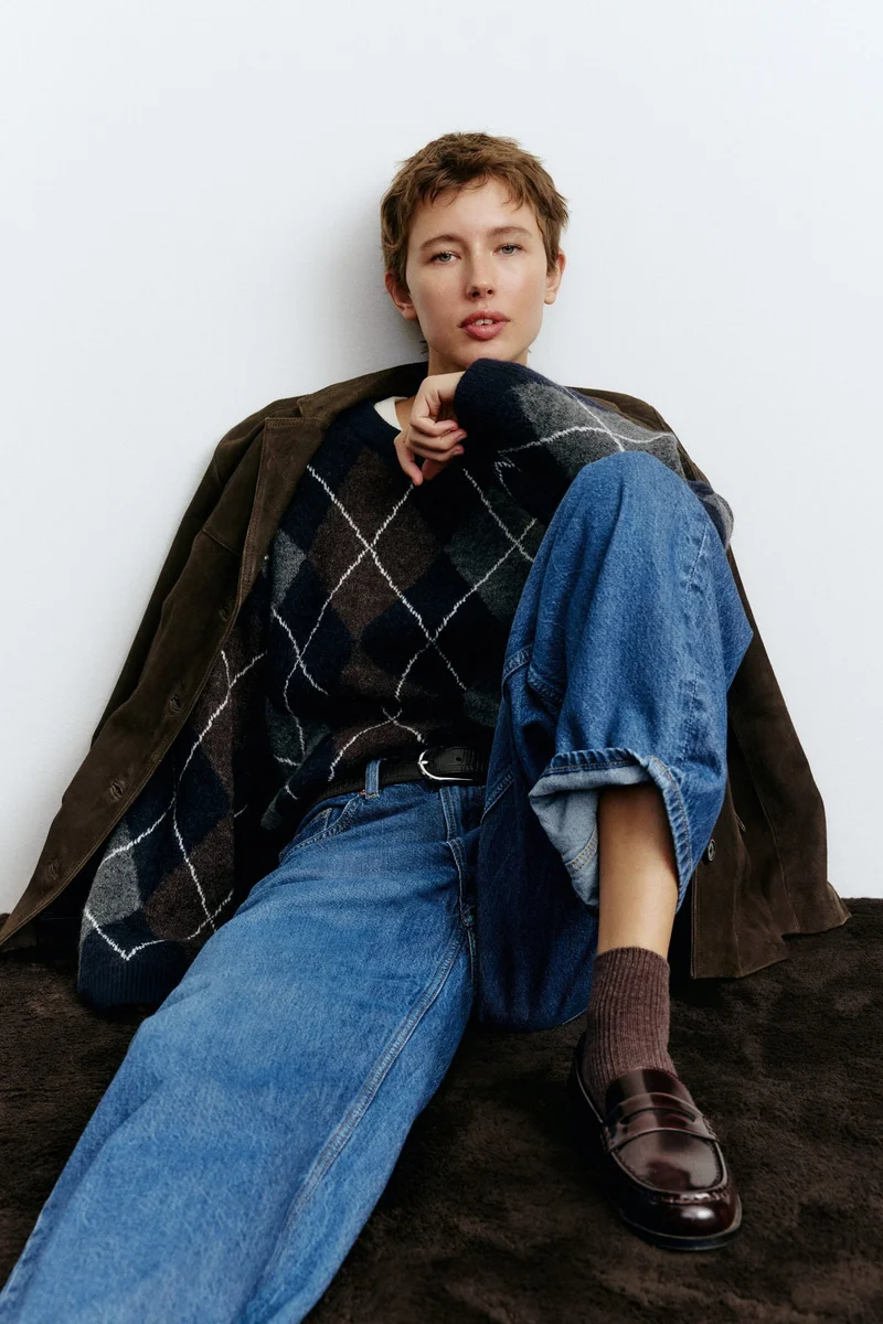 H&M Baggy High Jeans