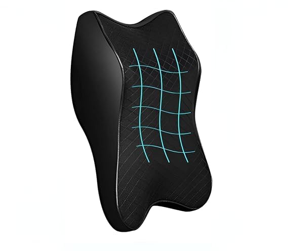 HIMJA Car Seat Headrest Neck Rest Cushion, Car Neck Pillow Durable 100% Pure Memory Foam Neck Pillow with Breathable Removable Cover Washable Comfortable Ergonomic & Neck Pain Relief - Image 4