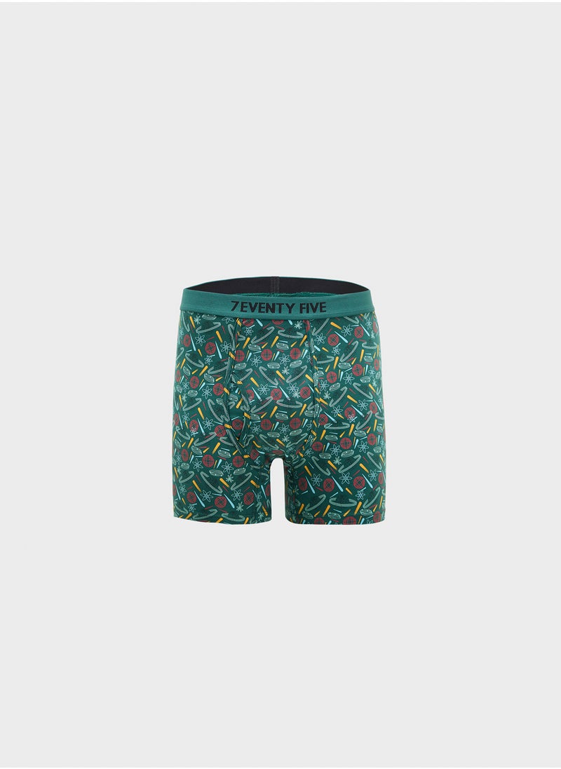 Seventy Five Basics Pack Of 3 Boxers  - Image 3