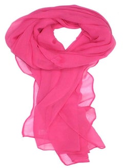 Ted and Jack Ted and Jack - Solid Silk Lightweight Accent Scarf in Rose  - Image 2