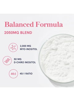 SMNutrition Myo-Inositol & D-Chiro Inositol for Hormone Balance for Women | Ovarian Health & Menstrual Cycle Support | Ideal 40:1 Ratio, Myoinositol 2000mg & D Chiro 50mg | Ovarian Support Vitamins | 120 Ct.  - Image 3