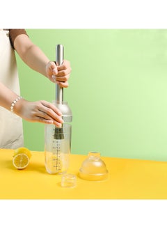 GoodTool Cocktail Shaker Built-in Honeycomb Filter Thickened Cup Wall Manual Cocktail Glass With Scale Professional Cocktail Tool  - Image 5