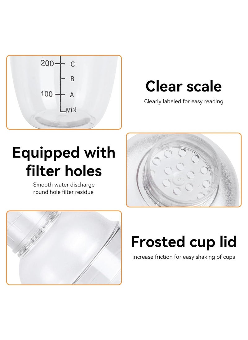 GoodTool Cocktail Shaker Built-in Honeycomb Filter Thickened Cup Wall Manual Cocktail Glass With Scale Professional Cocktail Tool  - Image 2