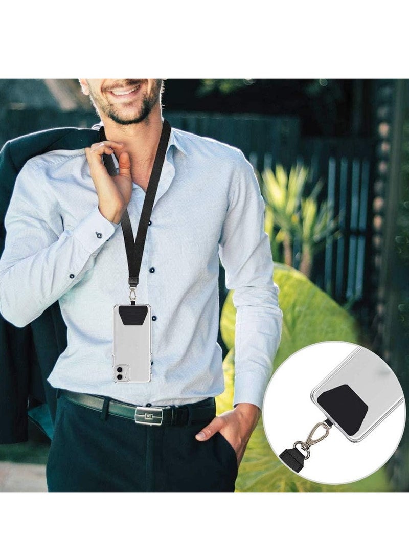 4 Pack Phone Phone Lasso Connector Strap Replacement Part For Cell Phone Safety Lanyard Patch For Cellphones Safety Drop Protection  - Image 2
