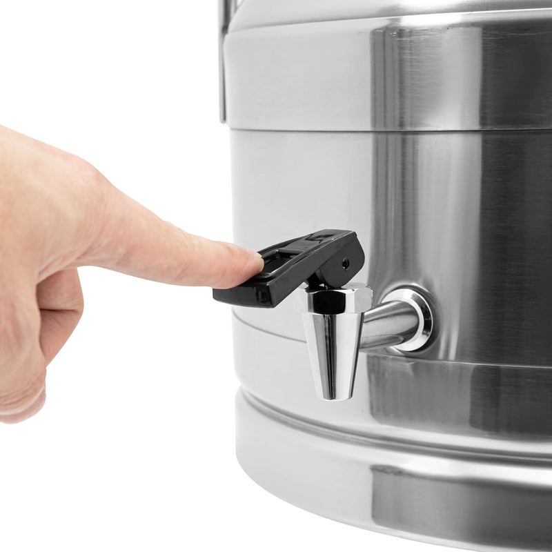 CHALIGHT 20L/5.28Gal Stainless Steel Milk Can 201 Stainless Steel Milk Jug Sealed Bucket Wine Pail Bucket Milk Can Liquid Storage Container w/Faucet & Sealed Lid for Milk Wine Water Liquid - Image 4
