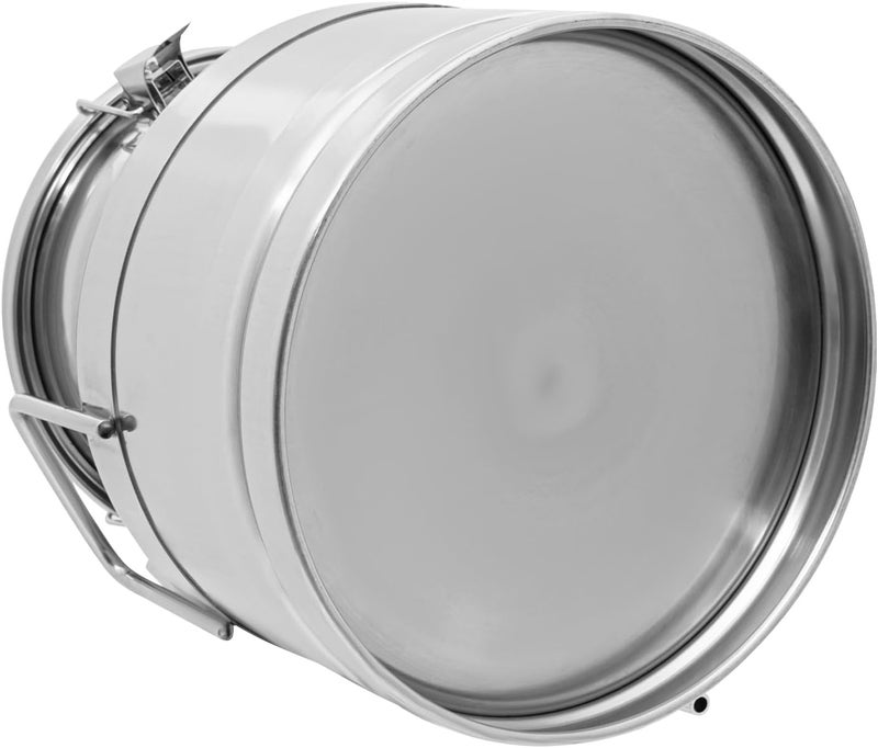 CHALIGHT 20L/5.28Gal Stainless Steel Milk Can 201 Stainless Steel Milk Jug Sealed Bucket Wine Pail Bucket Milk Can Liquid Storage Container w/Faucet & Sealed Lid for Milk Wine Water Liquid - Image 3