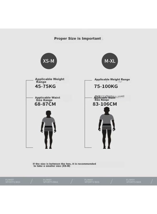 فليب بلت Flipbelt حقيبة رياضية خصرية للجري، حزام خصر خارجي للرجال والنساء، حزام خصر ماراثون هوائي، فيلكرو، موديل خفيف الوزن - Image 5