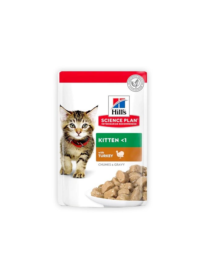 Hill's Science Plan Kitten Turkey We Food - 85G (Pack Of 12) - Image 3