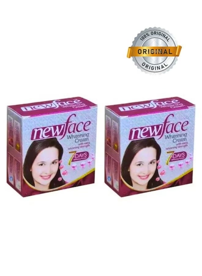 New Face Whitening Cream With Extra Strength 7 Days Formula Night Cream - Pack of 2 - Image 1