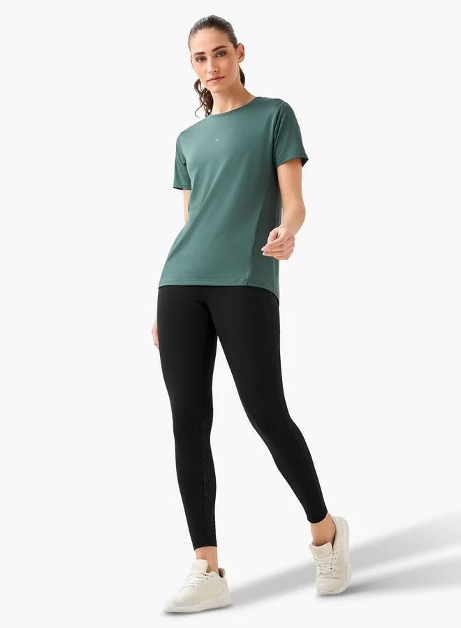 Splash Active Green Women Soft Touch T-shirt for Women | Best Price UAE