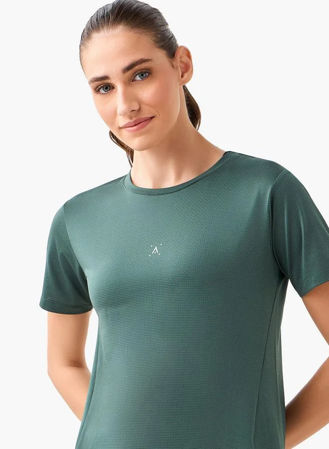 Splash Active Green Women Soft Touch T-shirt for Women | Best Price UAE