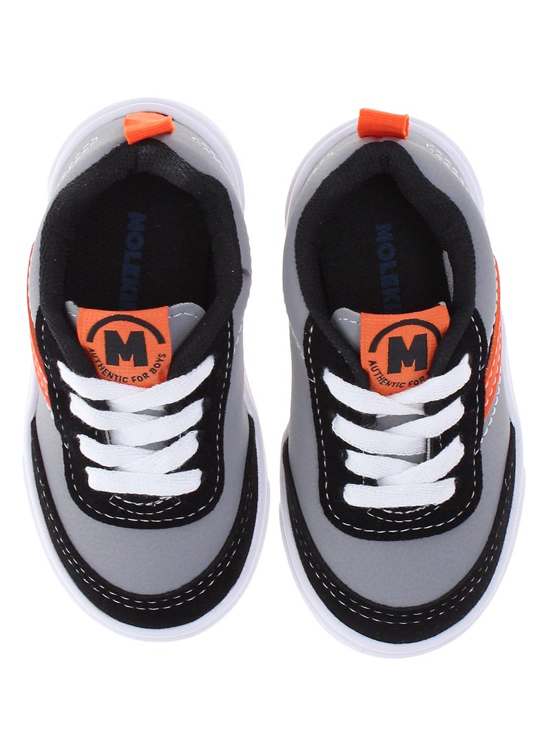 Molekinho Boys Sneakers Grey | Made In Brazil - Image 5