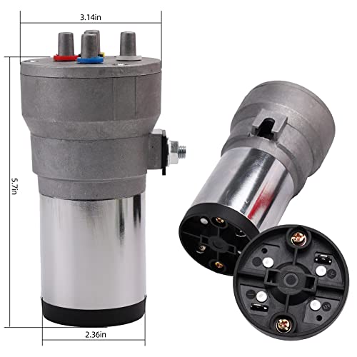AOLIHAN Musical Air Horn Loud Five Trumpet La Cucaracha Music Sound Horn Full Complete Kit with Installation Wire and Button Red 12V (LACUKARACHA Kit) - Image 4