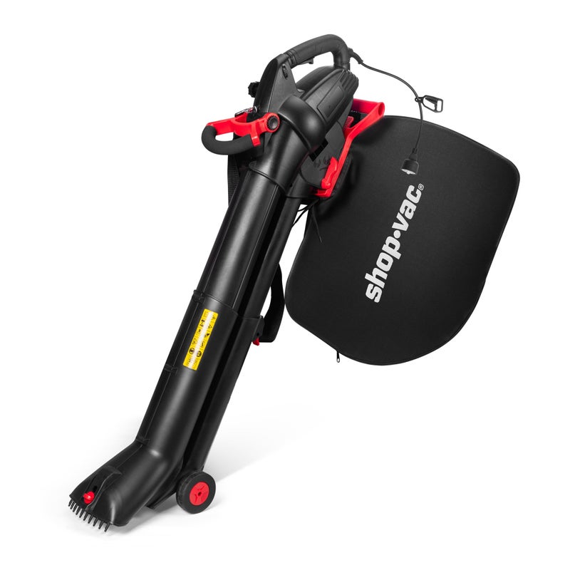 SHOPVAC Shop-Vac 3 in 1 Electric Leaf Blower, Vacuum & Mulcher for Lawn Care, 180 mph Airflow, 530 cfm Delivery Power, 35L Collection Bag, Corded - Image 1