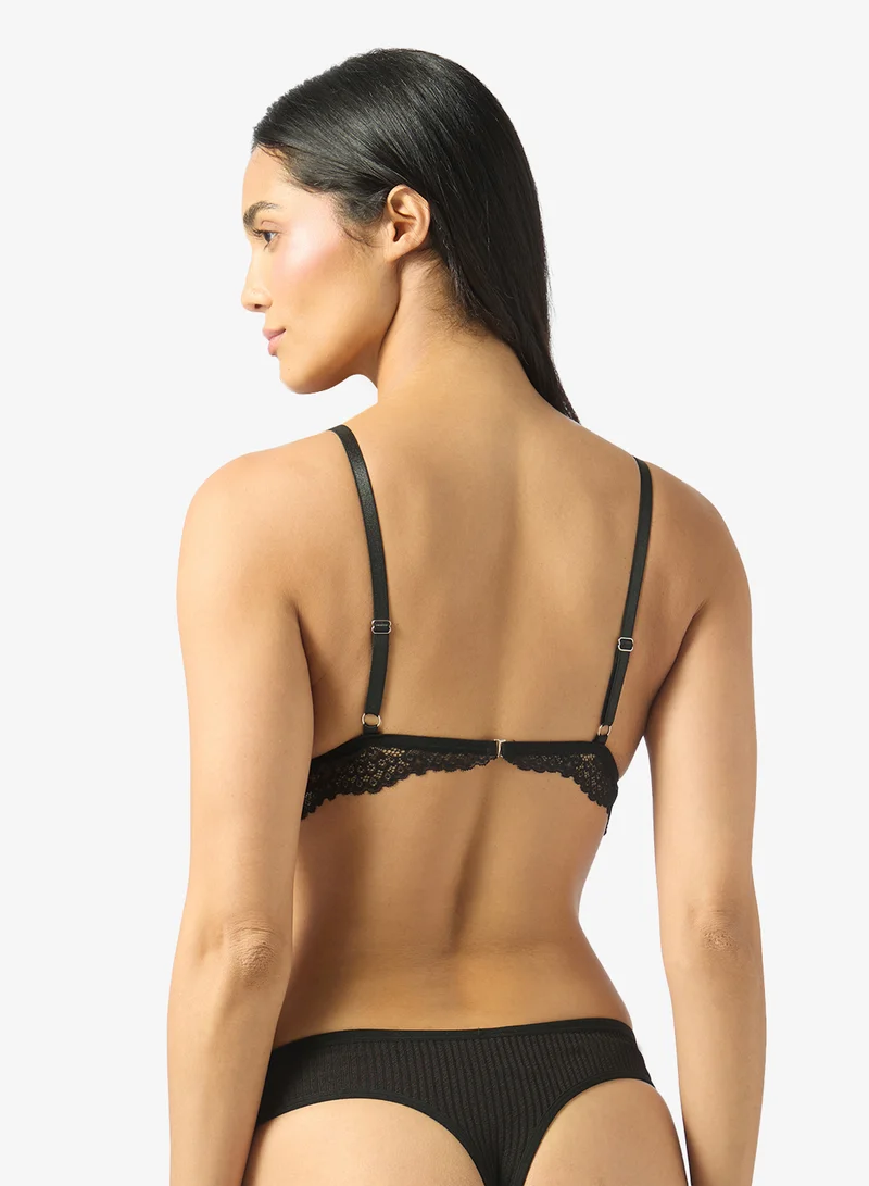 Ella Lace Bralette & Brief Set