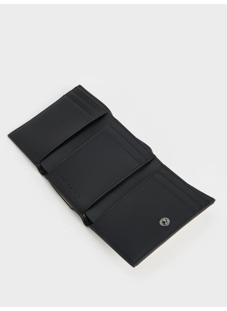 Charles & Keith CHARLES & KEITH Nasrin Geometric Wallet for Women - White  - Image 5