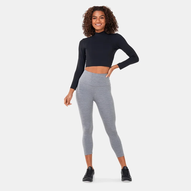 Nike Women's Yoga Dri-FIT Luxe Long Sleeve Crop Top