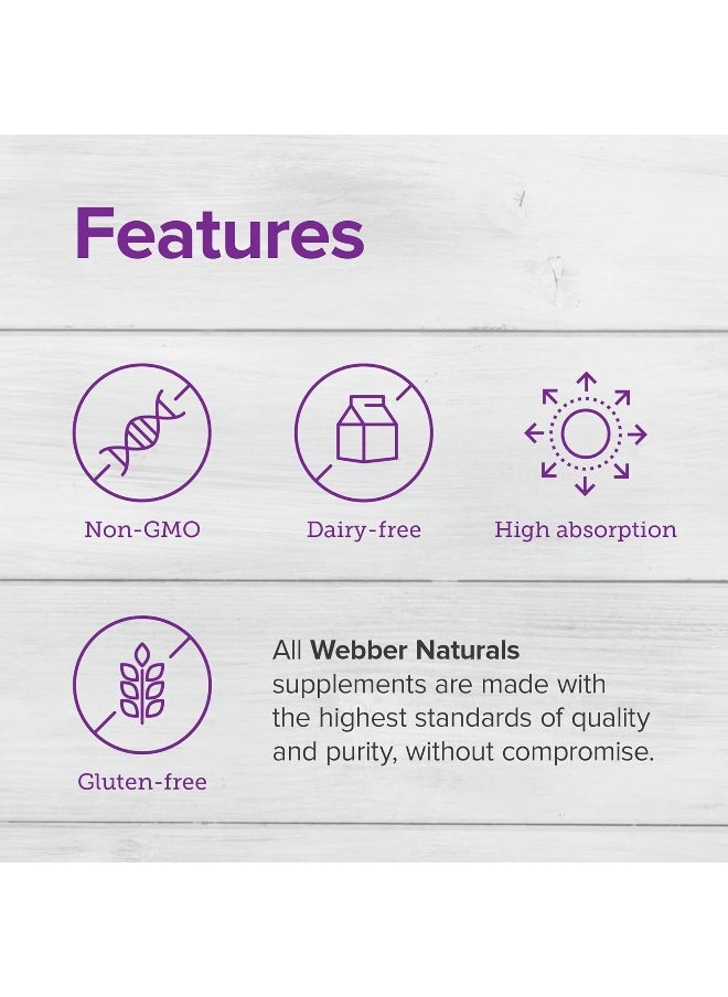 Webber naturals - Webber Naturals Magnesium Citrate 150 mg, 250 Capsules - Image 1