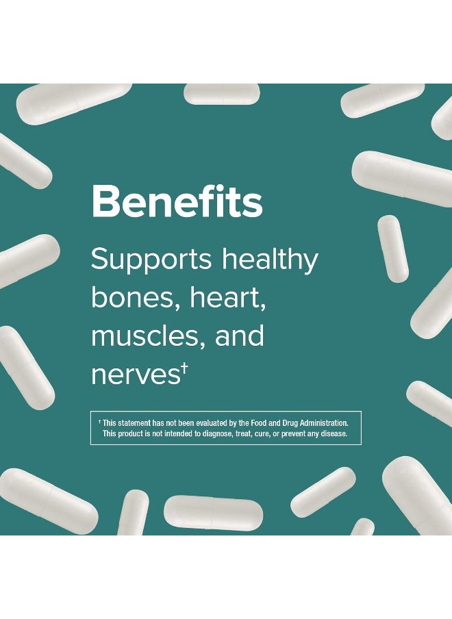 Webber naturals - Webber Naturals Magnesium Citrate 150 mg, 250 Capsules - Image 1