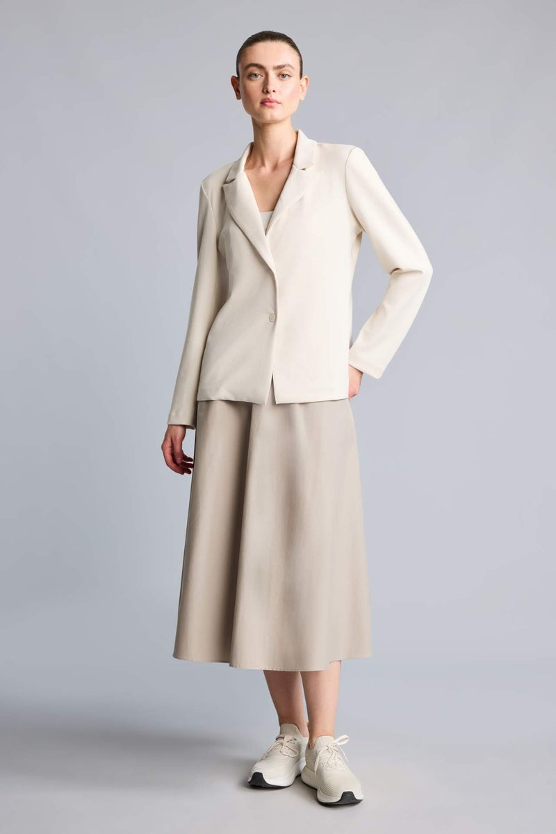 DeFacto Standard Fit Jacket Collar Blazer - Image 4