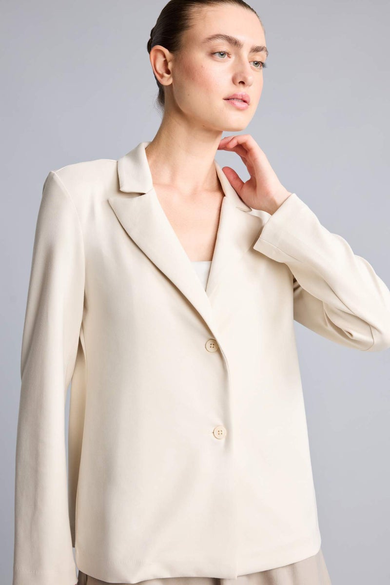 DeFacto Standard Fit Jacket Collar Blazer - Image 3