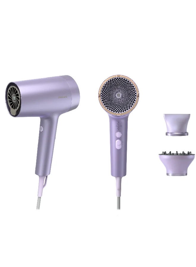 Philips 1800W 220-240V 7000 Series Hair Dryer with ThermoShield Advanced Technology Lilac 29.5 x 35 x 13 cm BHD720/13