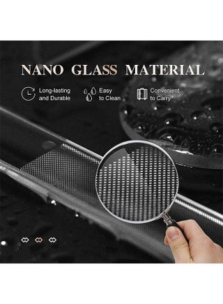 2Pcs Glass Nail Shiner Glass Nail File for Natural Nails Nano Nail Buffers Crystal Shine Polisher Professional Manicure Tools Kit for Acrylic Nail Care - view 2