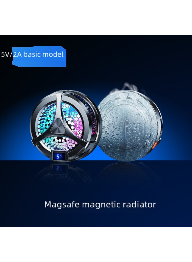 مبرد الهاتف المحمول الجديد شبه الموصل المبرد بالماء H15 القابل لإعادة الشحن ومشتت الحرارة الرقمي للألعاب - لون المنتج: X12 الإصدار المحسن 【9v2a】 - Image 4