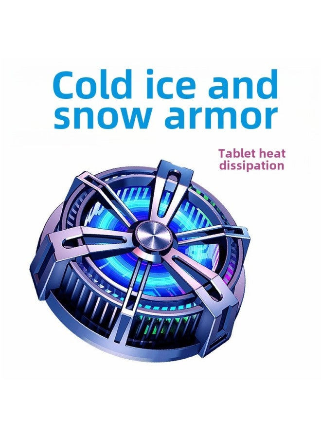 مبرد الهاتف المحمول الجديد شبه الموصل المبرد بالماء H15 القابل لإعادة الشحن ومشتت الحرارة الرقمي للألعاب - لون المنتج: X12 الإصدار المحسن 【9v2a】 - Image 1