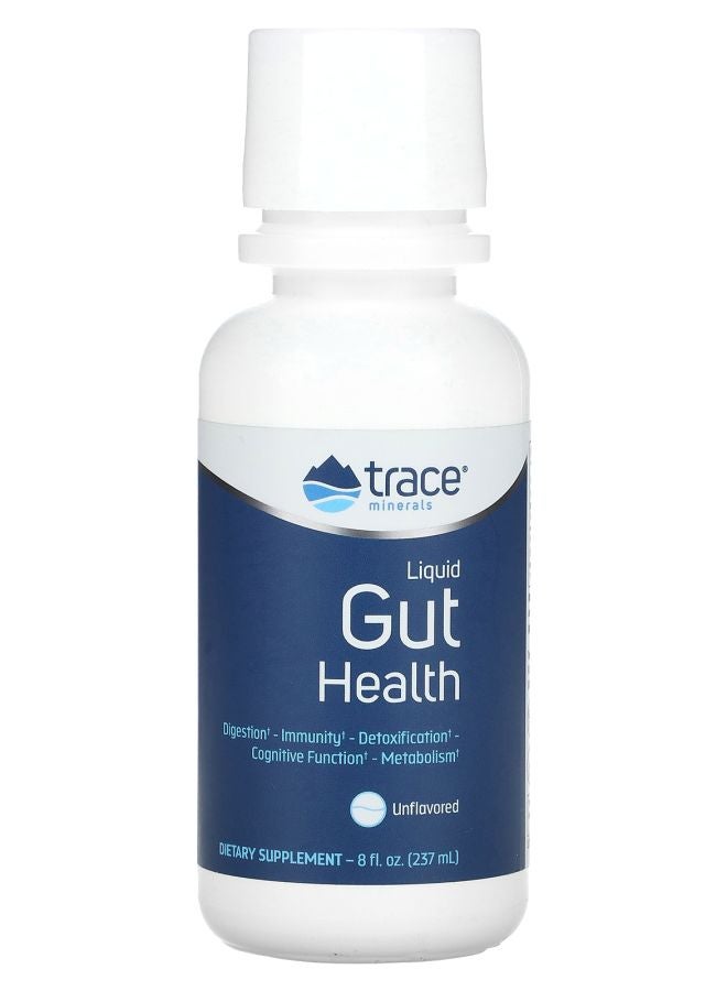Trace Minerals Liquid Gut Health Unflavored 8 fl oz (237 ml)