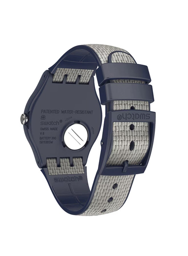 Swatch ساعة يونيكس بلاستيكية كوارتز لون مربع - Image 3