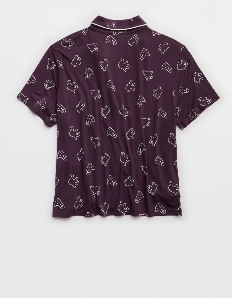 Aerie  Aerie Real Soft® Short Sleeve Pajama Shirt for Women | Best Price UAE