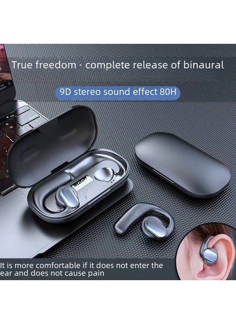 Wireless TWS Earbuds Long Battery Display Non-Invasive White