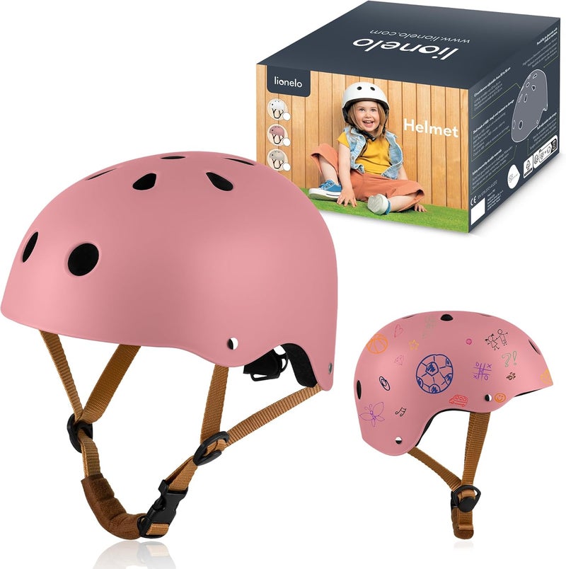 Helmet Explorer Adjustable Certified Kids' Safety Helmet Size S(50-56cm) Impact-Absorbing & Ventilated Designed for Creative Chalk & Marker Customization, Cycling & Outdoor Adventures