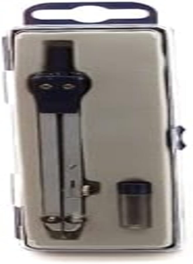 YT-702A Compass With Mechanical Pencil 2.0mm & Pencil Lead Refills- Silver navy