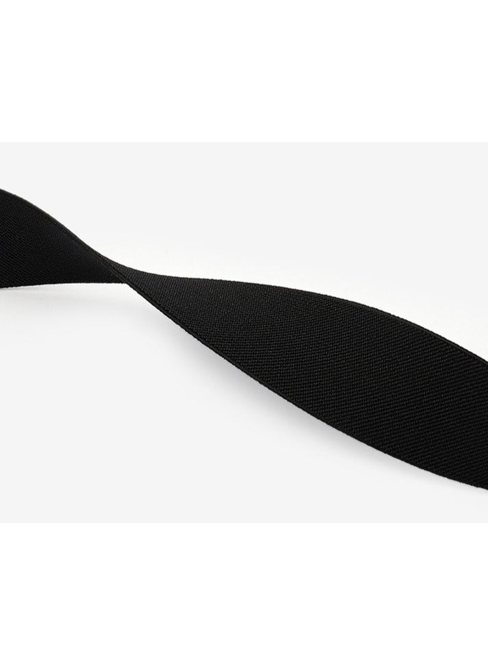 حزام خصر نسائي مطاطي، حزام فساتين مرصع بالكريستال، حزام عريض لامع للحفلات والملابس اليومية - Image 5