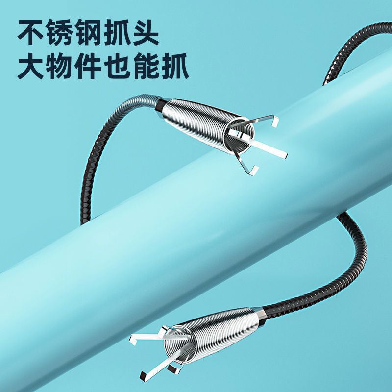 Pipe Dredge Grasping Household Kitchen Toilet Sewer Special Tool Floor Drain Blockage Cleaning Multifunctional Artifact - Image 3