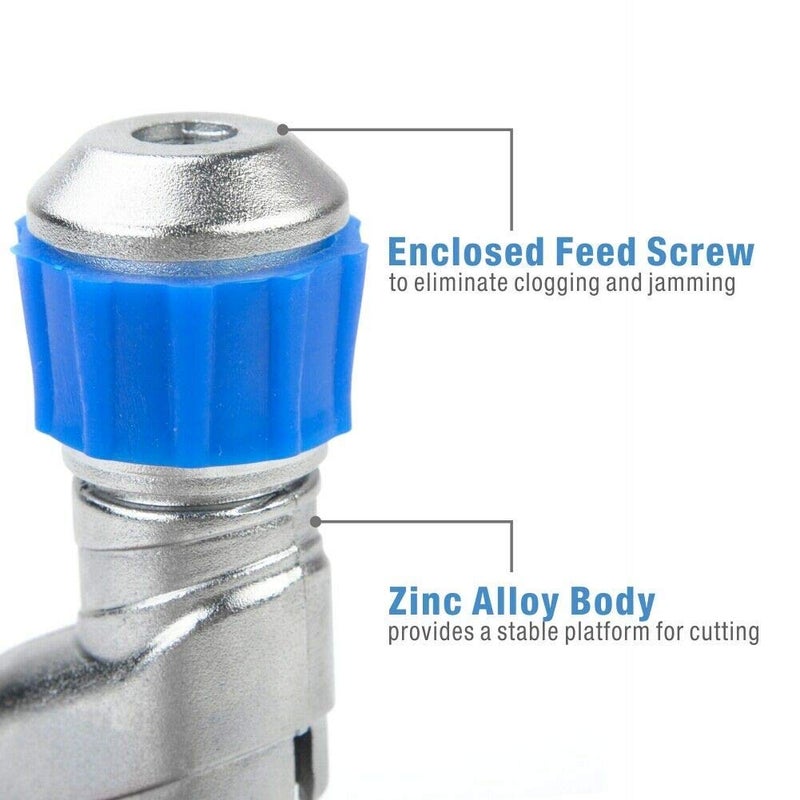 ISC Tube Cutter for Stainless Steel, Aluminum, Copper Tube Cutting with Gloves Tool CT-650 - Precise Cuts, Versatile Diameter Range, Durable Material, Portable Design, Safety Gloves Included - Image 5