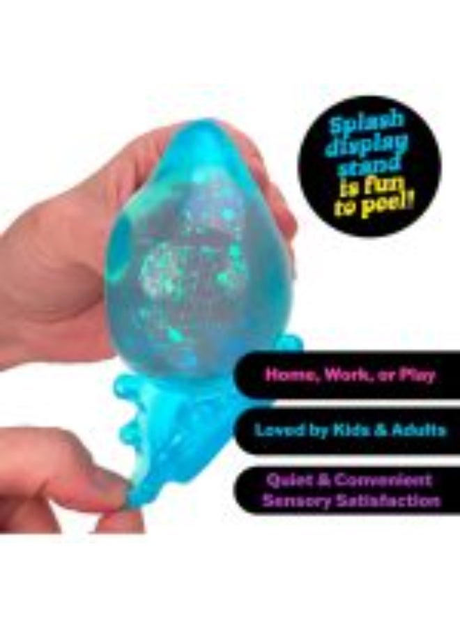 Schylling NeeDoh Dream Drop-Novelty Toy, NeeDoh Sensory Toys for Anxiety Relief, Safe Non-Toxic Dough Material(Blue) - Image 4
