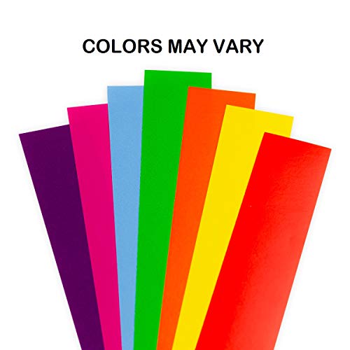 Hygloss Stick-A-Licks-Chain Arts & Crafts-Classroom Activities-Fun for Kids-Super Strips-Size 1” x 8” -100 Pcs, Assorted Colors - Image 5