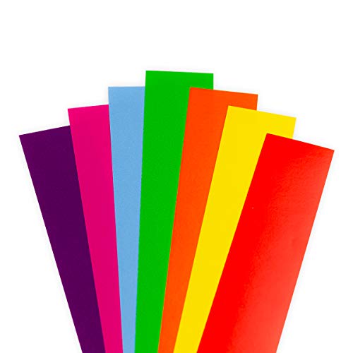 Hygloss Stick-A-Licks-Chain Arts & Crafts-Classroom Activities-Fun for Kids-Super Strips-Size 1” x 8” -100 Pcs, Assorted Colors - Image 3