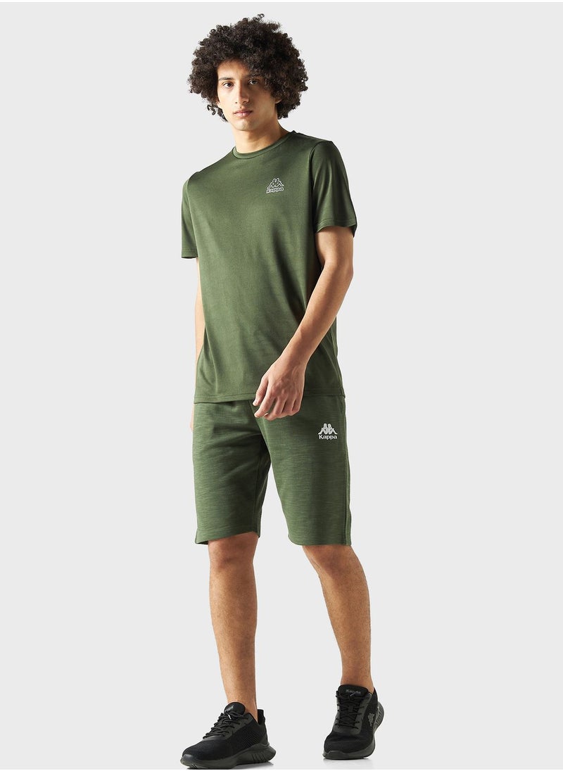 Kappa - Logo Details Shorts - Image 1