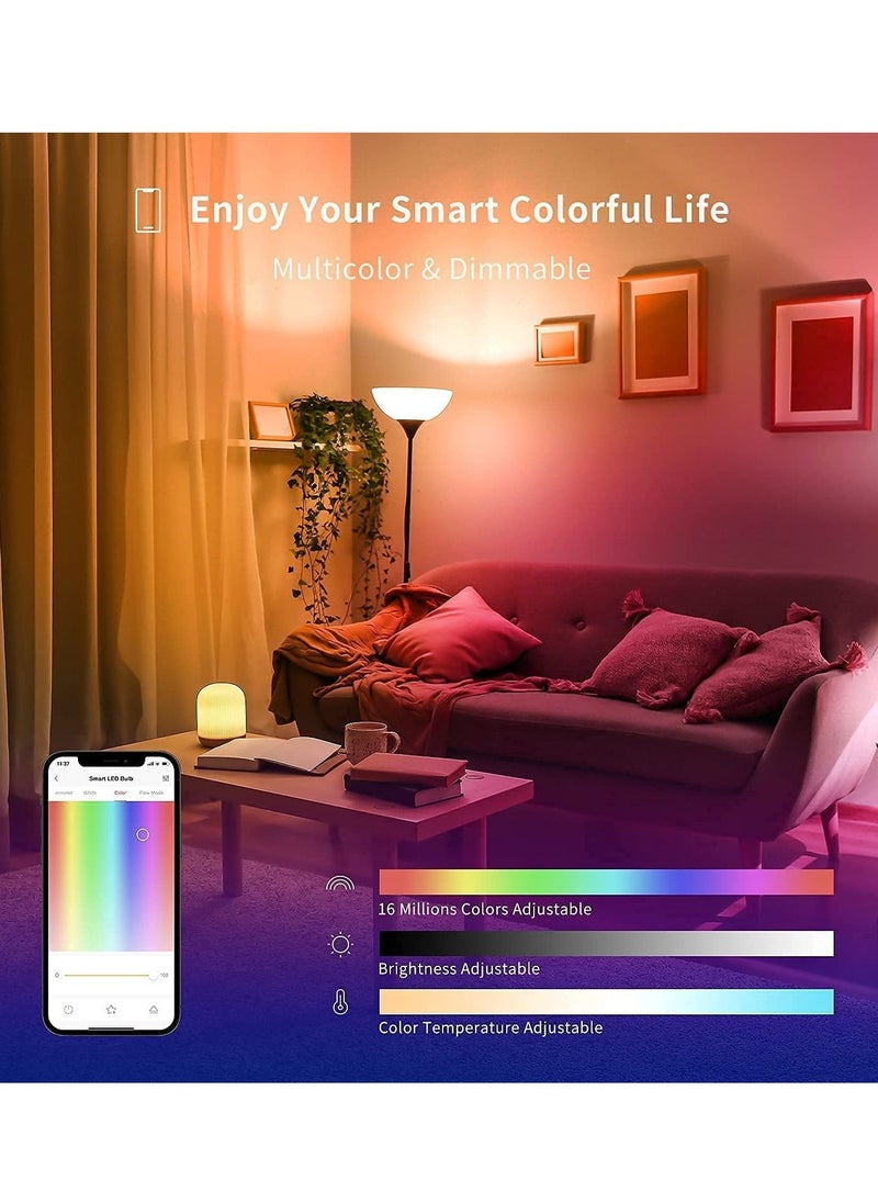 Yeelight - Yeelight Smart LED Bulb 1S Color Version YLDP13YL 8.5W RGB Light Desk Floor Table Lamp Support APP Control Light Work With APP Homekit AC220V-240V 1700K-6500K E26 E27 800lm - Image 1